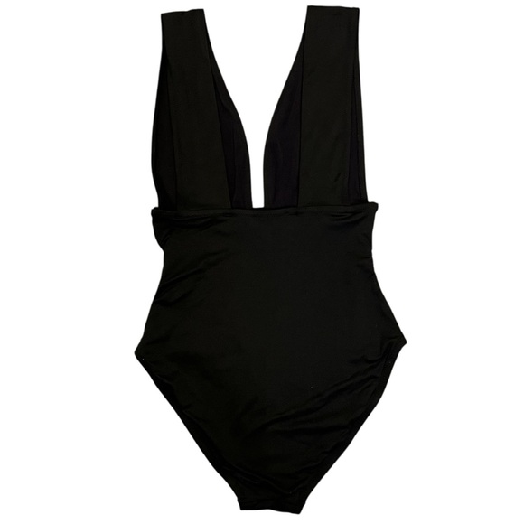 J. Crew Women's Ruched Femme One-Piece Swimsuit - Picture 3 of 6